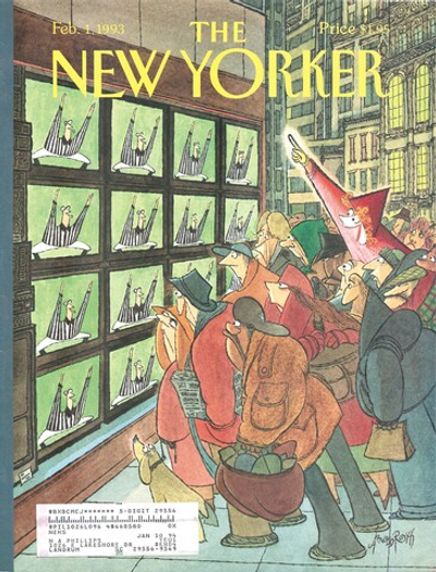 Журнал The New Yorker 01-02-1993, обложка