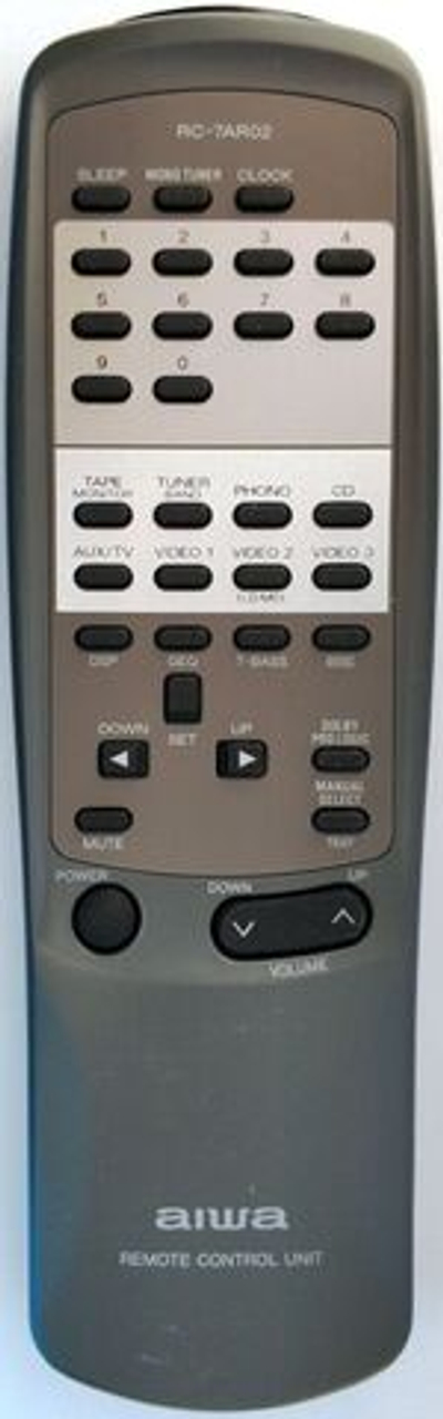Пульт ДУ для AIWA RC-7AR02 ориг