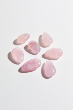 Розовый кварц капля