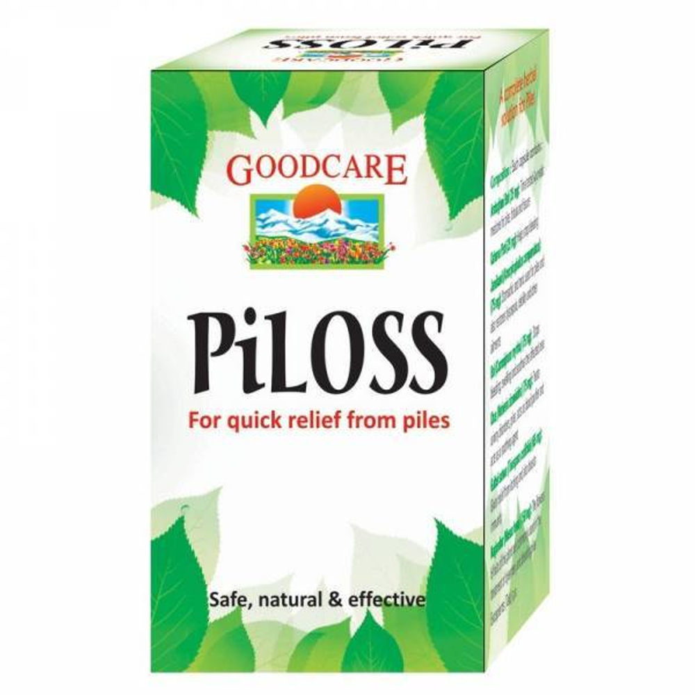 БАД Baidyanath GoodCare Piloss Пилосс при геморрое, мочевых расстройствах 60 капс