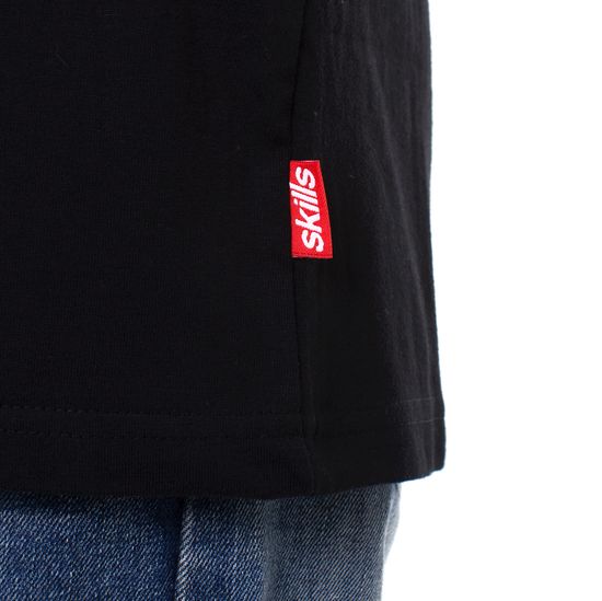 Футболка SKILLS Stripes Deep Black