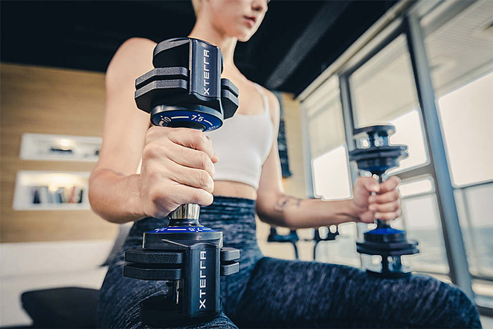 Гантель регулируемая XTERRA 1-5 кг