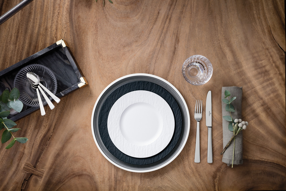 Villeroy & Boch Тарелка Manufacture Gris 22см завтрак 10-4231-2640
