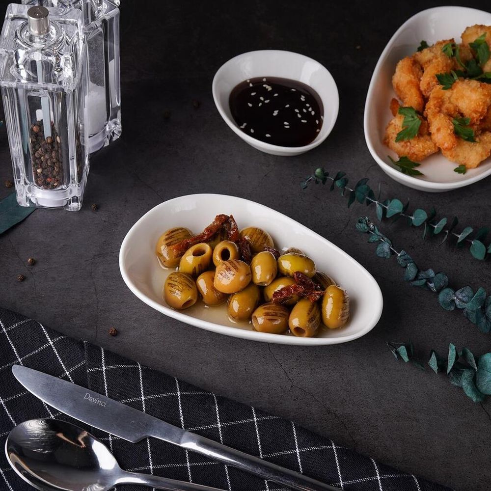 Блюдо овальное 16*10,5 см h3,2 см 140 мл White Island By Bone Innovation [6]