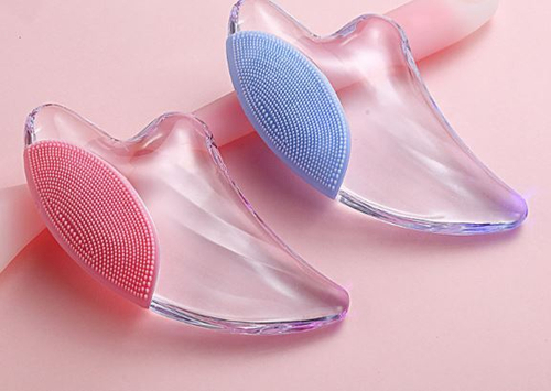 Массажер Гуаша с щеткой