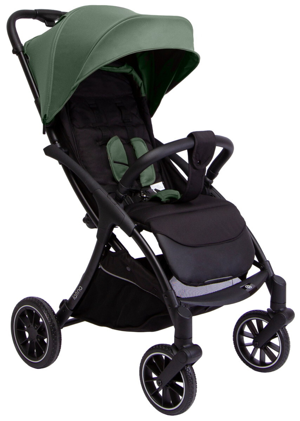 Детская прогулочная коляска Peppy Latina forest green зеленая