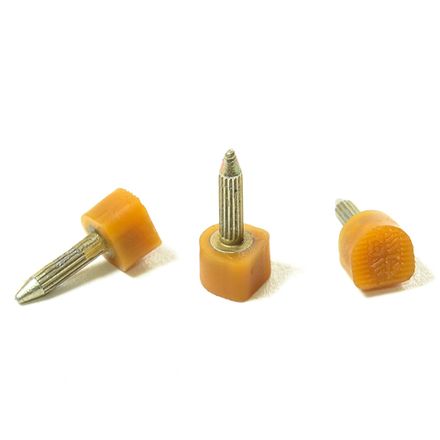 Набойки штучные BP №8 (8х8х6мм), штырь 3мм, бежевый