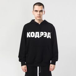 Худи CODERED Base Hoodie Wide Summer Лого ТМ, черный