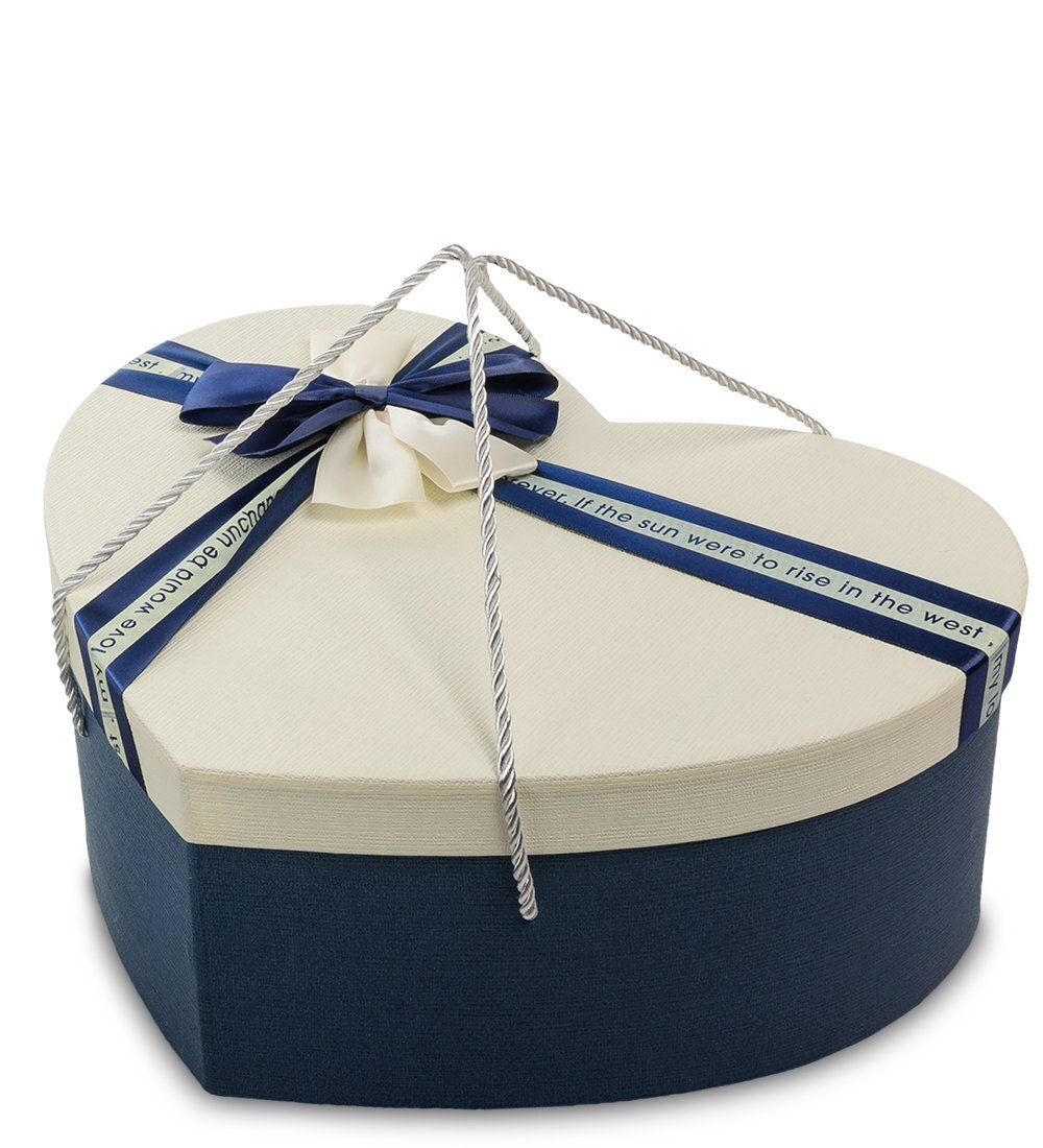 Packing Symphony WF-98/1-B Коробка «Сердце» цв.син./беж.