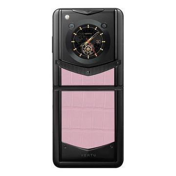 Vertu Ironflip розовая сакура (кожа аллигатора)