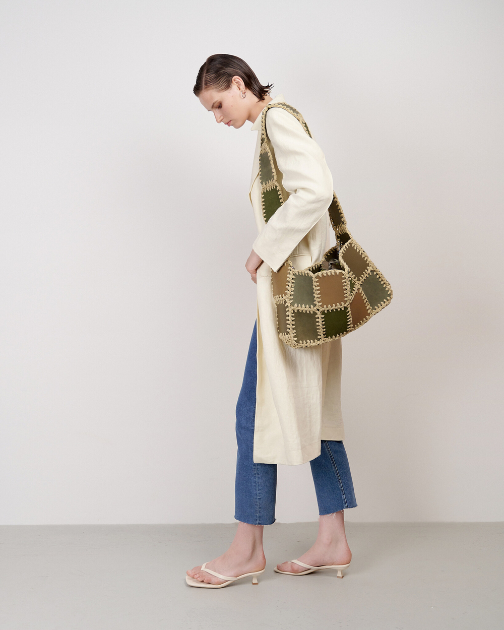 SEVA MULTI-KHAKI SUEDE L