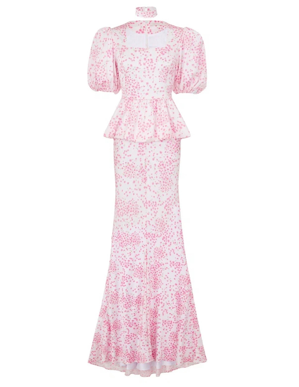 Юбка макси Monaco Rose, молочный