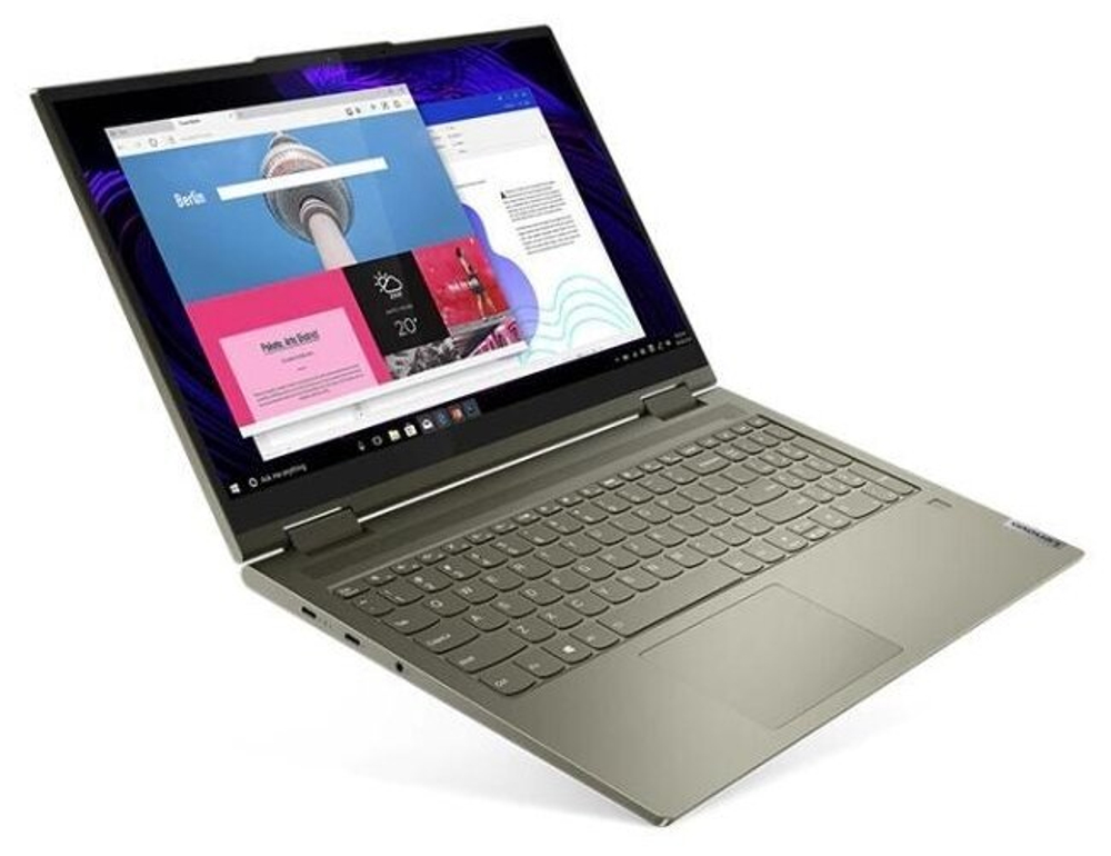 Ноутбук Lenovo Yoga 7 15ITL5 (82BJ0099RU) 15.6"/Intel Core i5 1135G7/RAM 8GB/SSD 512GB/Intel Iris Xe graphics/1920*1080/IPS/Windows 11/Подсветка кл-ры: LED/Серый. Состояние: B1