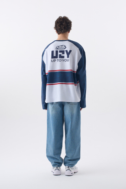 Лонг мужской Oversize с пич эффектом Sport