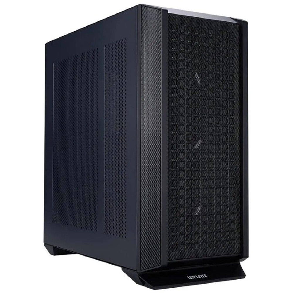 Корпус Midi-Tower 1STPLAYER PROSTATION 8 MAX Black (PS8MX-BK-4F)