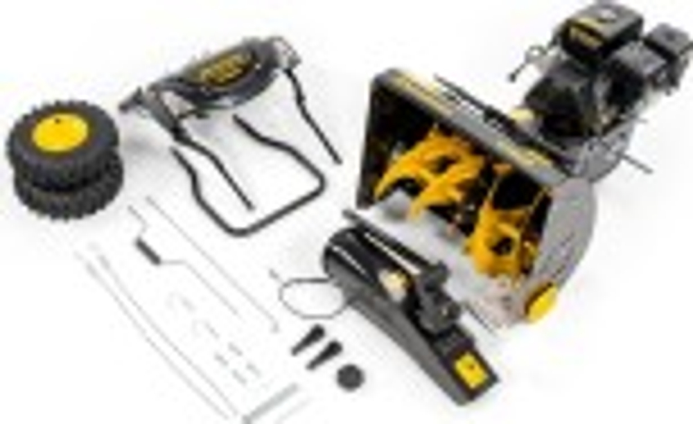 Снегоуборщик бензиновый двухступенчатый с электрозапуском CHAMPION ST761BS