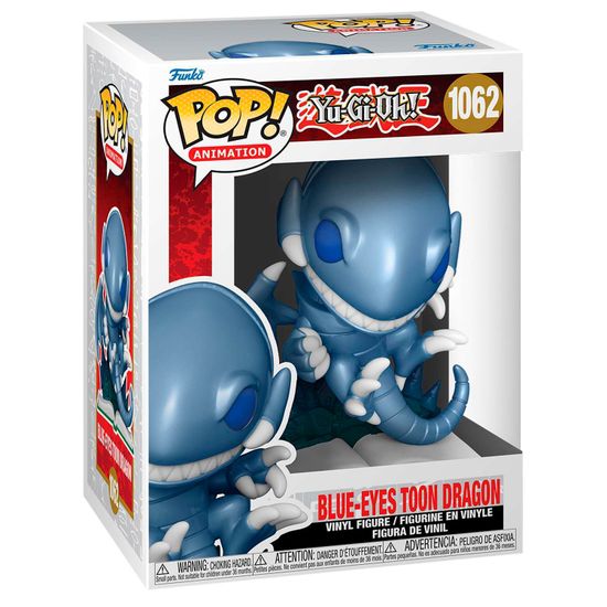 Фигурка Funko POP! Animation Yu-Gi-Oh! Blue-Eyes Toon Dragon (MT) (1062) 57648 / Фигурка Фанко ПОП! по мотивам аниме "Yu-Gi-Oh!" Blue-Eyes Toon Dragon