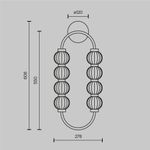 Настенный светильник (бра) Maytoni MOD555WL-L11G3K