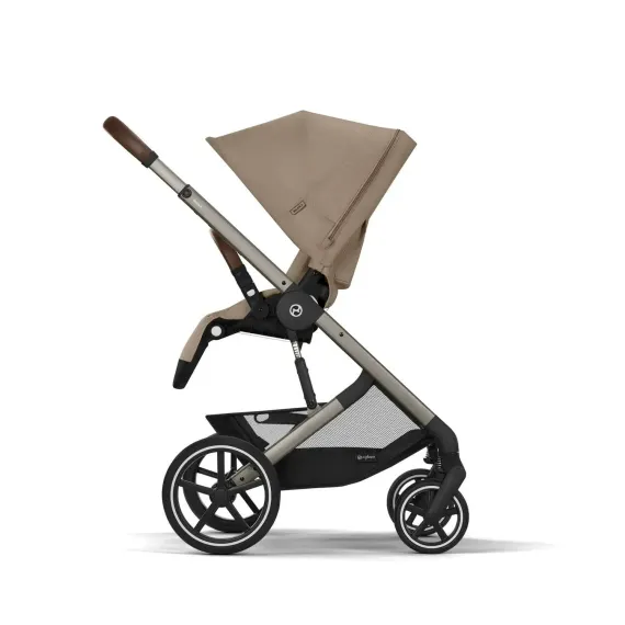 Детская коляска Cybex Balios S Lux TPE 3 в 1 Almond Beige