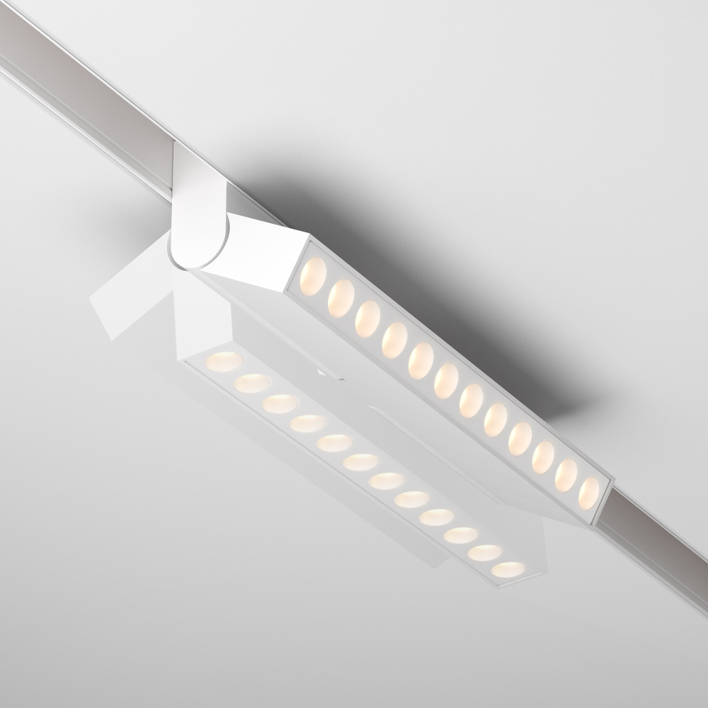 Магнитный трековый светильник Maytoni Points TR033-4-12W3K-M-DS-W