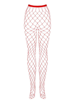 Эффектные колготки в крупную сеточку