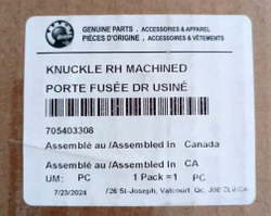 Кулак поворотный передний правый BRP Can-Am Outlander Renegade G2 705401291 705402905 705403199 705403308
