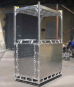 Люлька подвесная алюминиевая MEGAL ЛПА - 2/1