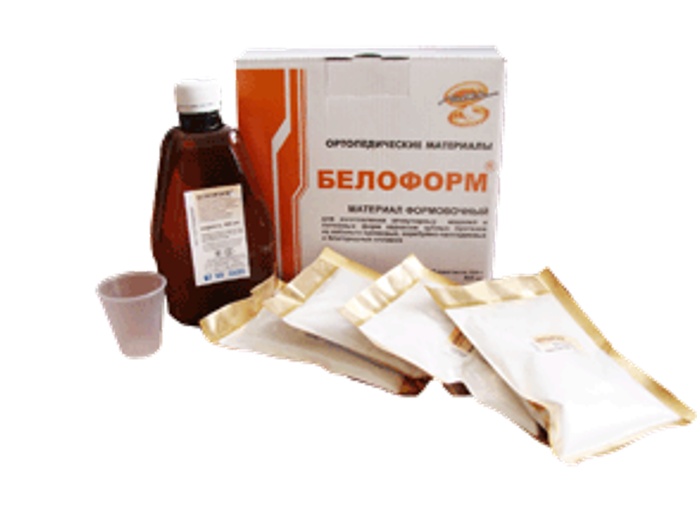 Белоформ порошок (0,160кг-12шт + 0,4л жид. ок)