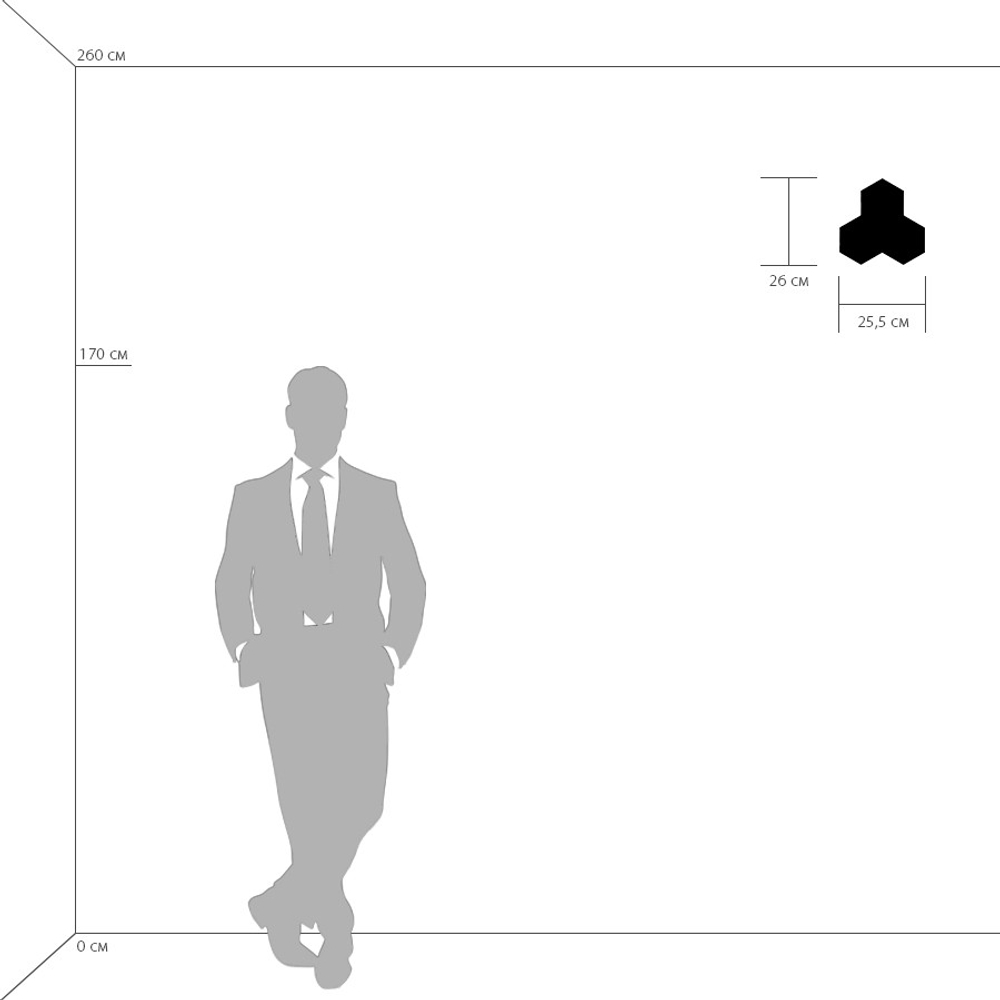 750634 Бра FAVO LED-15W 720LM Серебро 4000K