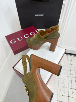 Gucci Horsebit Platform Sandal