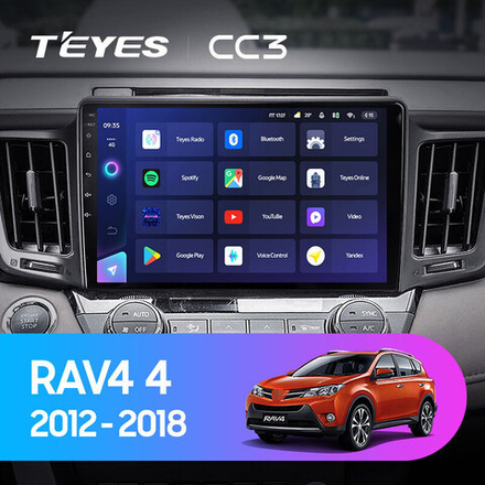 Teyes CC3 10.2" для Toyota RAV4 2012-2018