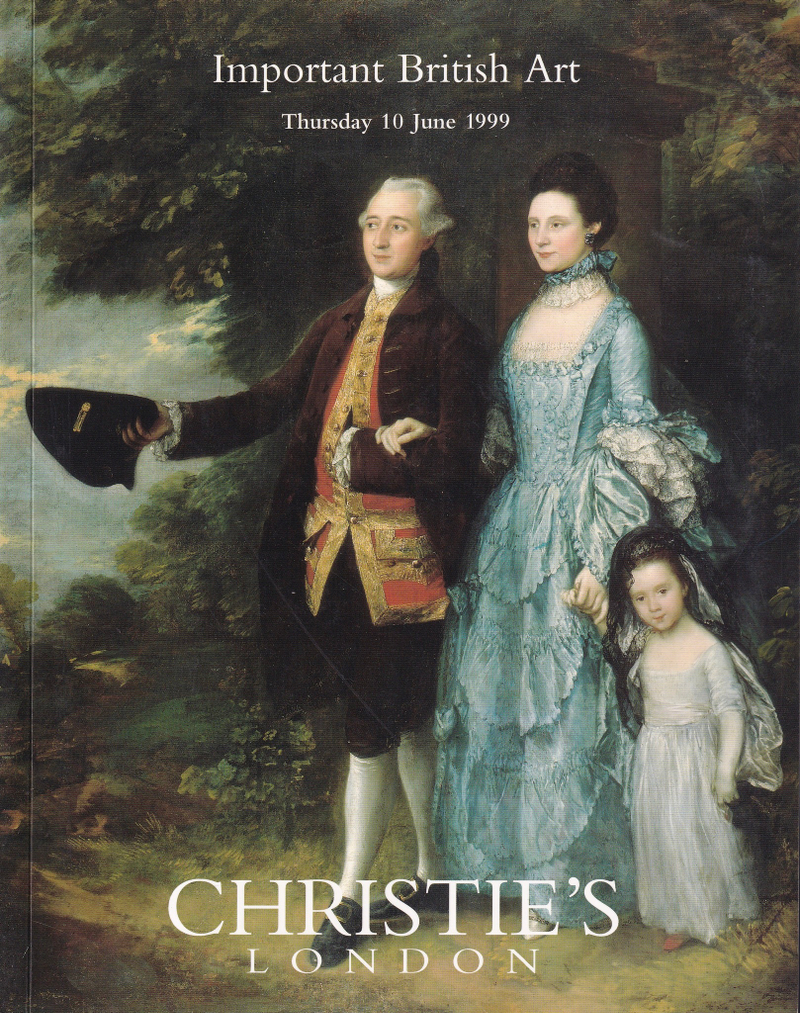 Каталог аукциона Christie's, Лондон, Шедевры британского искусства от 10 июня 1999 года