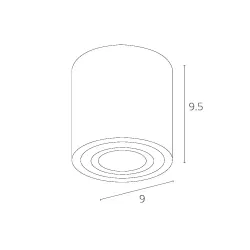 Точечный накладной светильник Arte Lamp