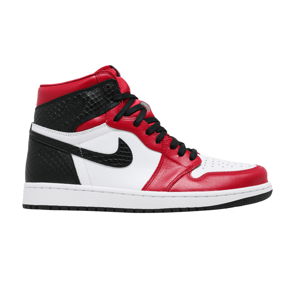 Кроссовки Jordan Air Jordan 1 High Og "Satin Red" (Женская размерная сетка)