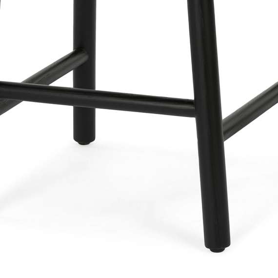 Полубарный стул Circle 65 см, черный