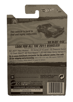 Hot Wheels Treasure Hunt '68 Olds 442 (2011)