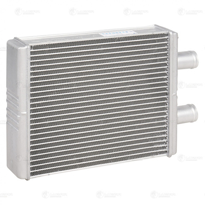 LRh 0350 -  Радиатор отоп. для автобусов ЛиАЗ/НефАЗ/ПАЗ/КАВЗ (отопитель дополнительный, Белробот) (с клапаном)