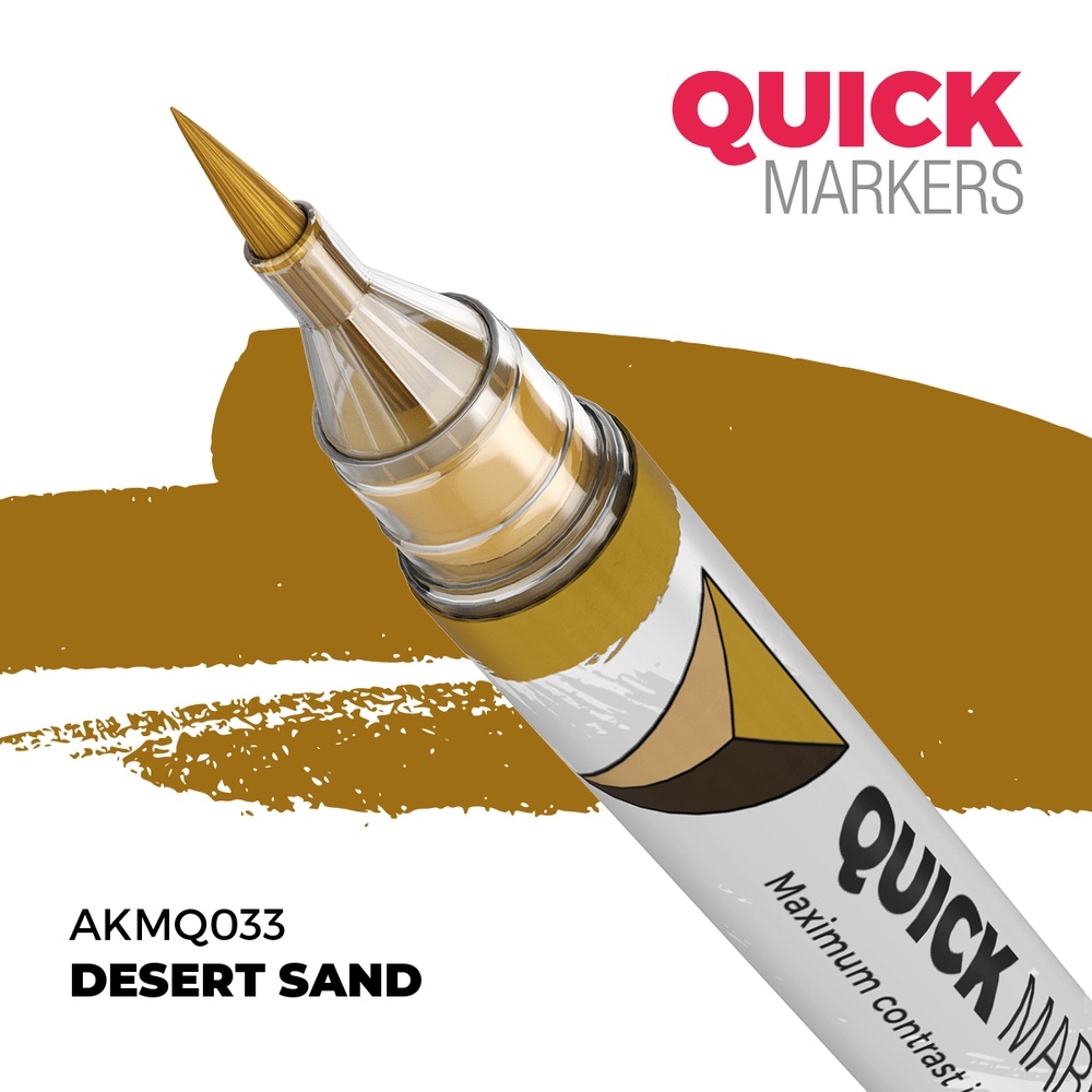 Акриловый маркер AK Interactive Quick Marker Desert Sand