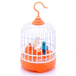 Игрушка на бат. Птица в клетке, коробка 6