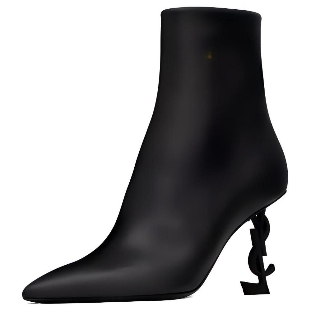 SAINT LAURENT Opyum 105mm Ankle Boots