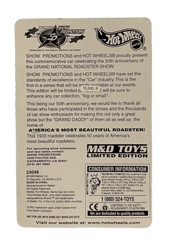 Hot Wheels Grand National Roadster Show '33 Ford Roadster (1999)