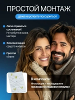 Люстра потолочная светодиодная 72Вт, 40см с пультом