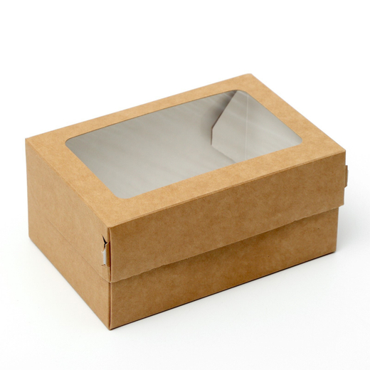 Коробка с окном  15 х 10 х 7 см