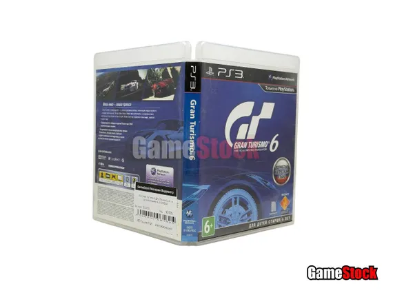 PS3 Gran Turismo 6 (Б/У, Полностью на русском языке, BLES-01893)