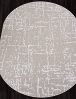 Ковер S136 - BEIGE - Овал - коллекция KAIR размер 100*200 см
