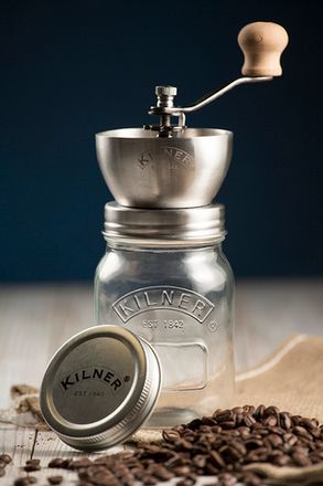 Мельница для кофе с банкой Kilner