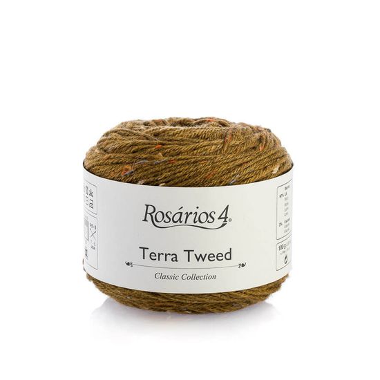 Пряжа ROSARIOS 4  Terra Tweed (97% меринос, 3% вискоза)