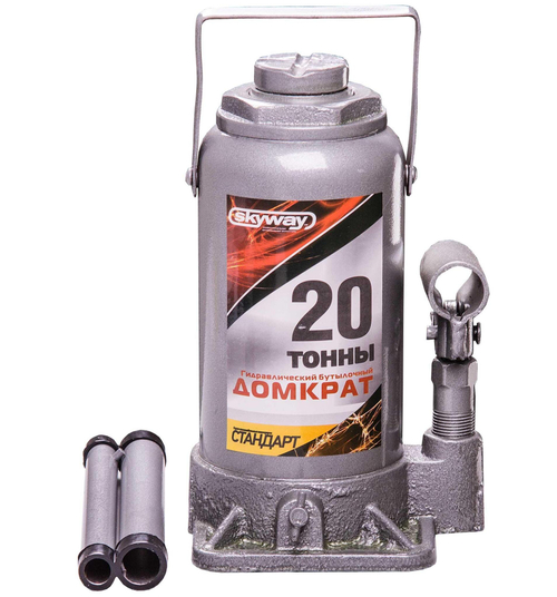 Домкрат гидравлический 20т 225-425мм Skyway Standart