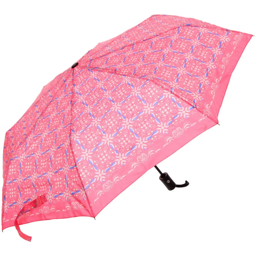 New Зонт женский автомат «Ultramarine - Романеско», микс 4 цвета, 8 спиц, d-108см, длина в слож. виде 28см