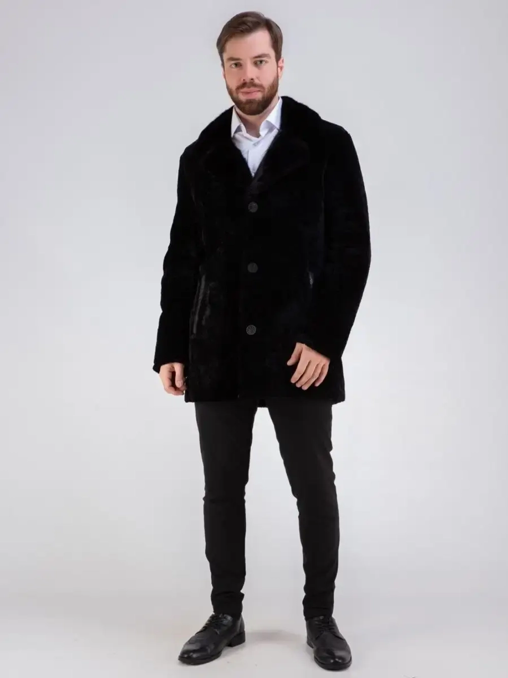 Шуба натуральная мутон дубленка